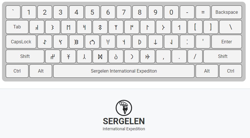 Хүн бичигийн товчлуур · Sergelen.org